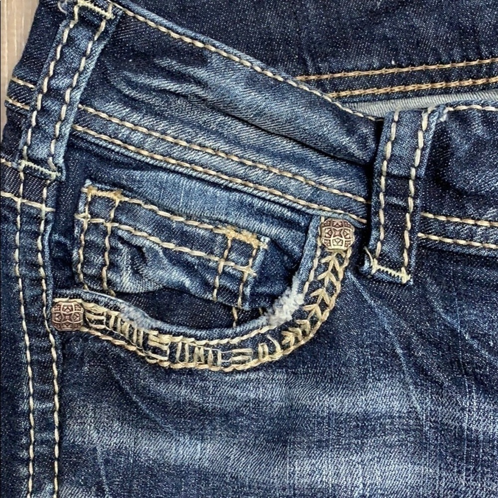 Silver Suki Mid Capri - Picture 5 of 12